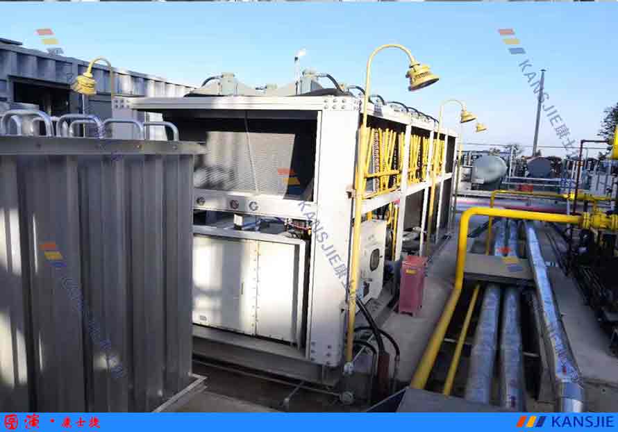 制藥行業(yè)用制冷機組現(xiàn)場